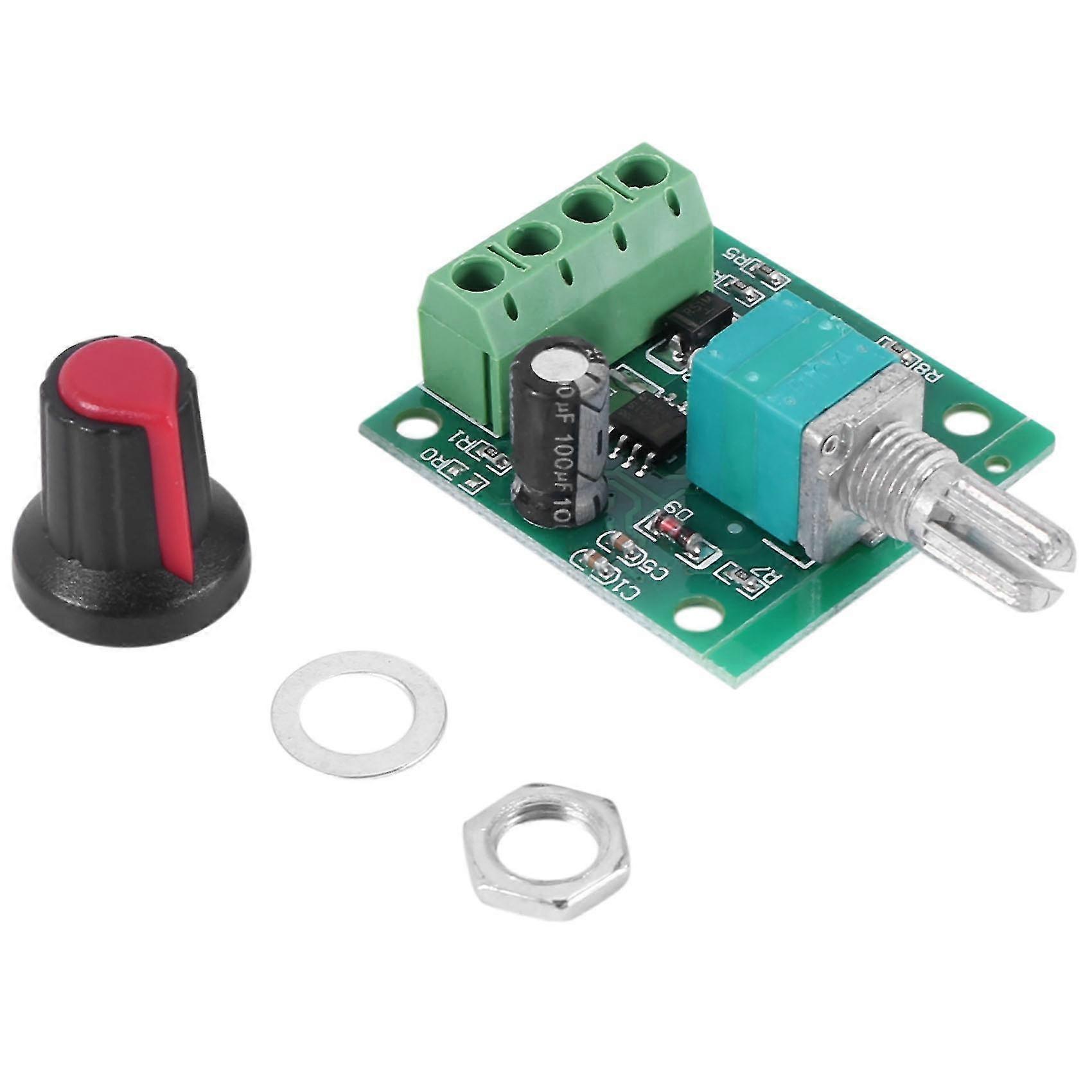 Low Voltage Dc Pwm Motor Speed Controller Module 1.8v 3v-5v-6v 12v 2a