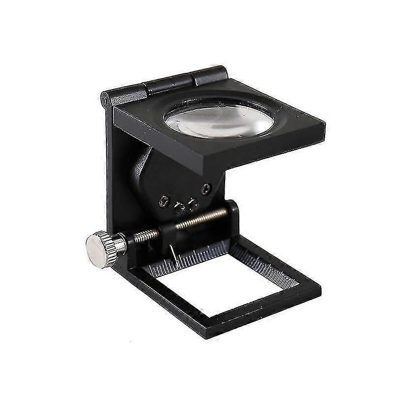 magnifying Glass Standable - 50x Handheld Foldable Magnifier Shatterproof Magnify Glass