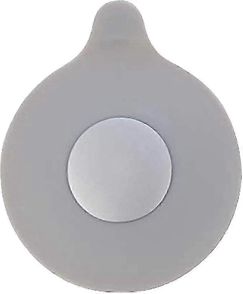 Draining silicone bathtub plug