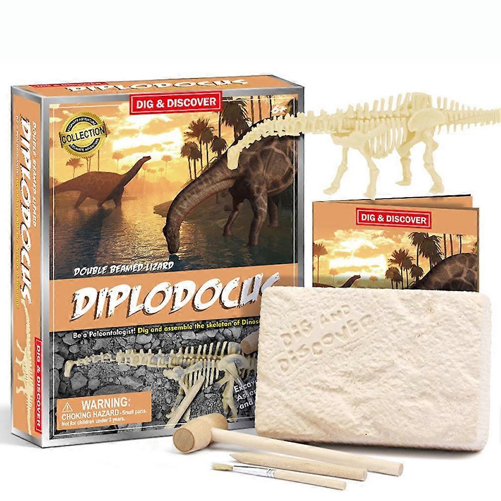 ディプロドクス化石科学キット教育考古学生物学誕生日プレゼント
