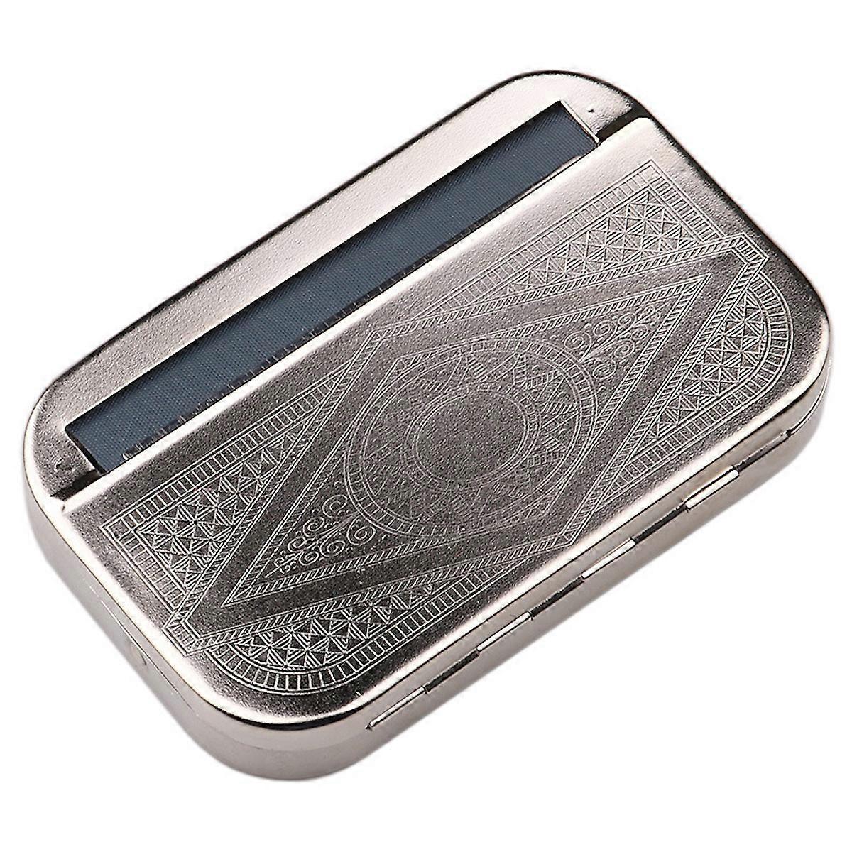 Extended 110mm Cigarette Rolling Machine Special Manual Cigarette Roller Cigarette Metal Box