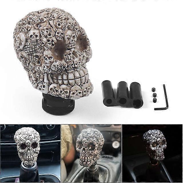 Skull Gear Shift knob Car Manual Shift Lever Shift Lever Auto Parts Decorative Knob Shift Knob