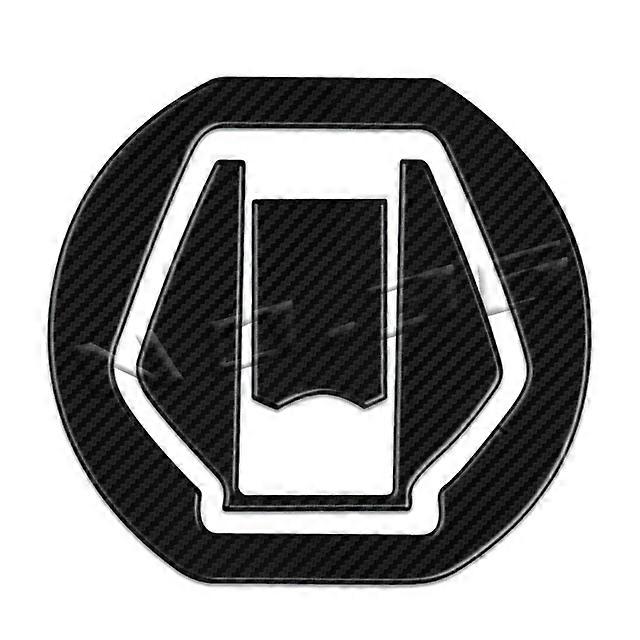 מדבקת מכסה מיכל דלק אופנוע תלת מימד אביזרי הגנה מסיבי פחמן עבור BAJAJ פולסאר RS 200 NS200 דומינר 400 250