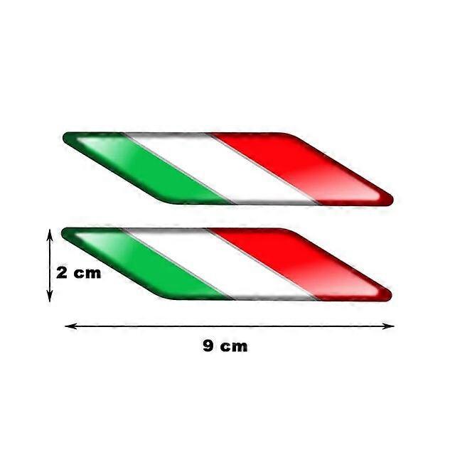 3D Reflective Italy Sticker Motorcycle Tank Fairing Car Bike Accessories Decal Accessories For Aprilia RSV4 Benelli Vespa DucatiVehicle Wraps
