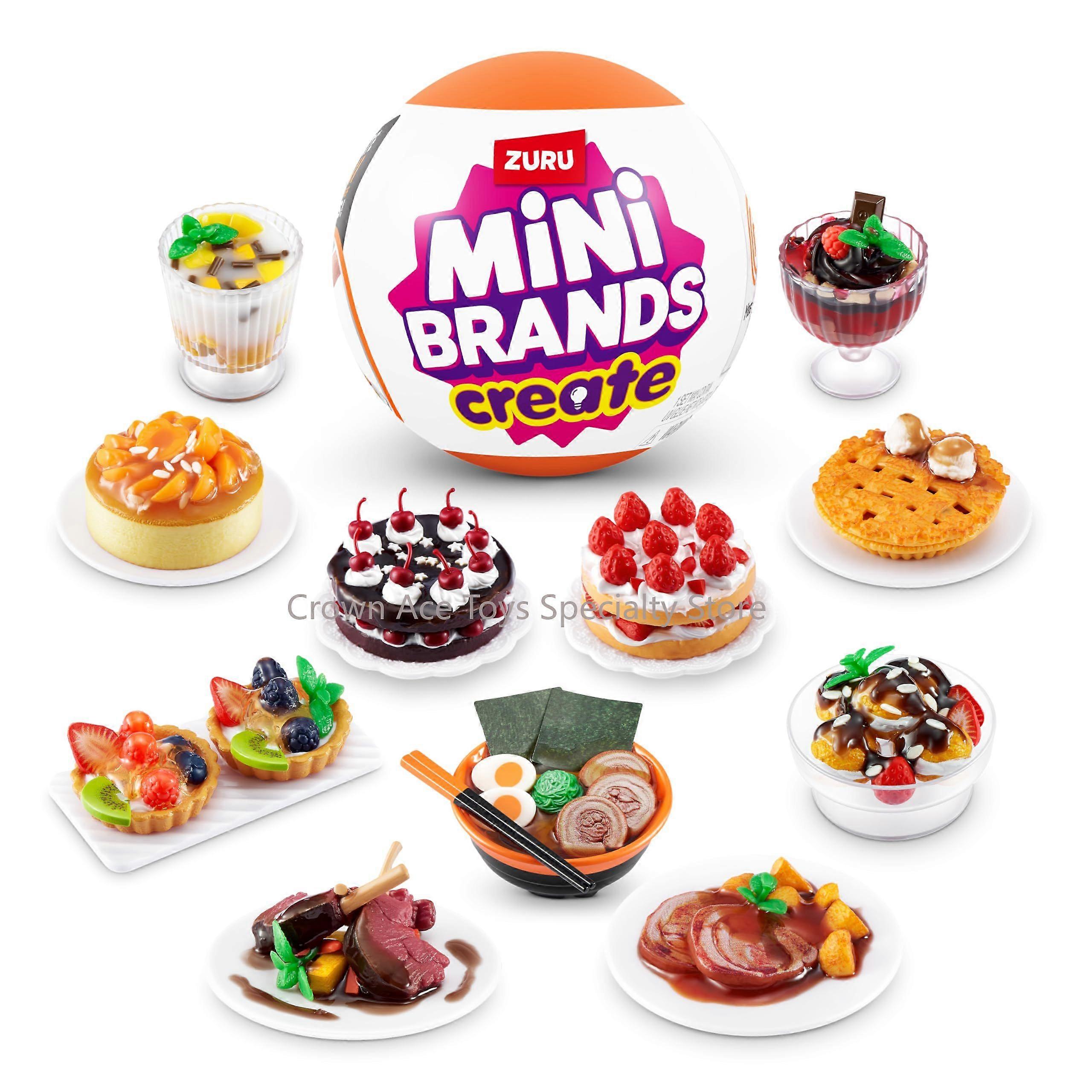 Σε απόθεμα ZURU Mini Brands MasterChef Series 1 Κάψουλα Real Miniature Συλλεκτικό Παιχνίδι Μυστηριωδών Τροφίμων και Αξεσουάρ