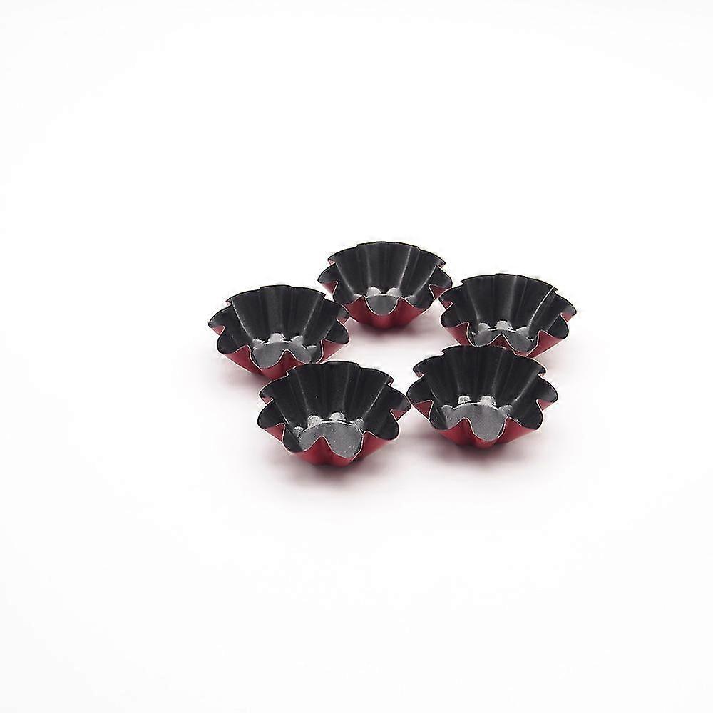 10-pack tårtformar, mini-muffinsformar i kolstål