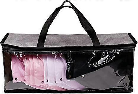 Hat Storage /Organizer ,Baseball Cap Holder,Hat Case with Carry Handles and Dual Zipper,Portable,Visible ,Dust Proof Design,Holds Up to 19 Hats (Gray)