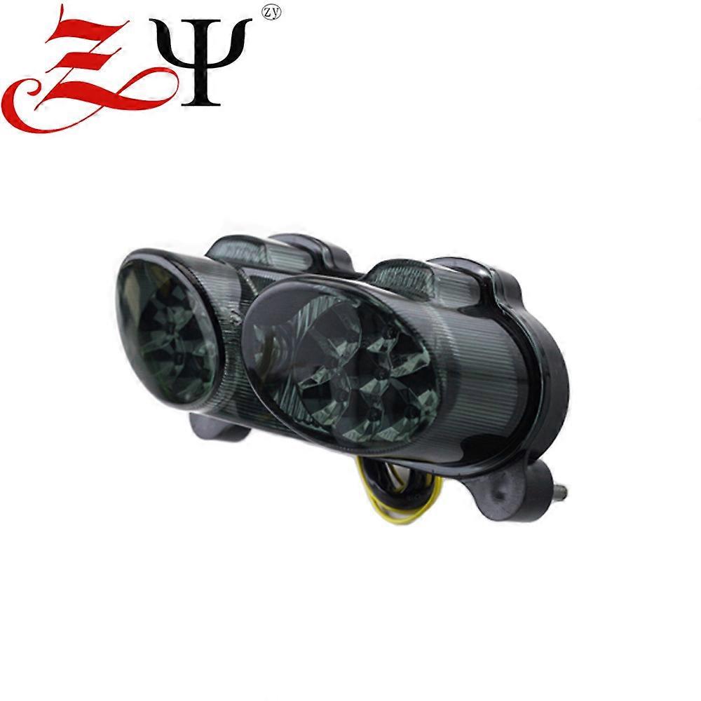 Applicable to Kawasaki ZX9R 98-03 LED modified brake band turn signal function taillight