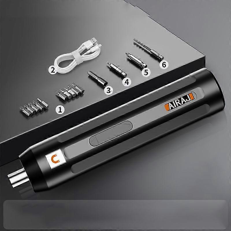 Torque Adjustment Straight Handle Home Electric Screwdriver Mini Multi-function Disassembly Screw Precision Power Tools