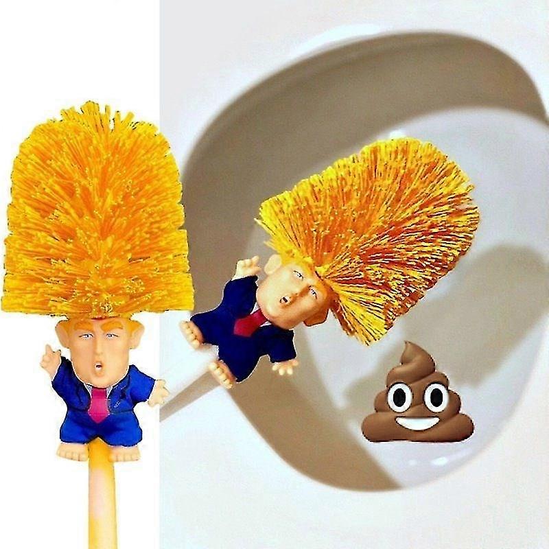 Toilet Brush Donald Trump Toilet Supplies Home Hotel Washroom Clean Tools , Pres