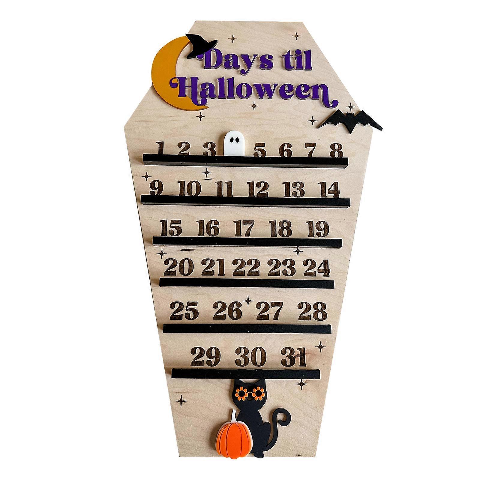 Halloween Countdown Sign