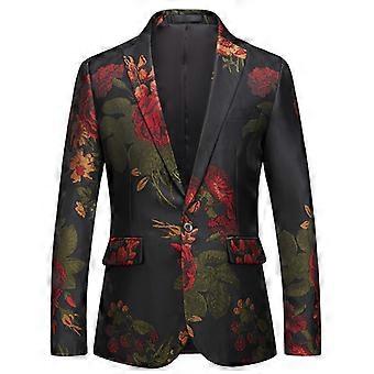 Heren Business Casual One Button Suit Design Koreaanse Slim Jacket