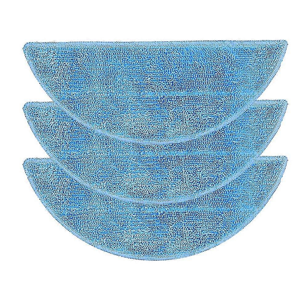 3pcs Suitable For Sweeping Robot V3s / V5s / V5 Mop Replacement Accessories Rag Cleaning Cloth