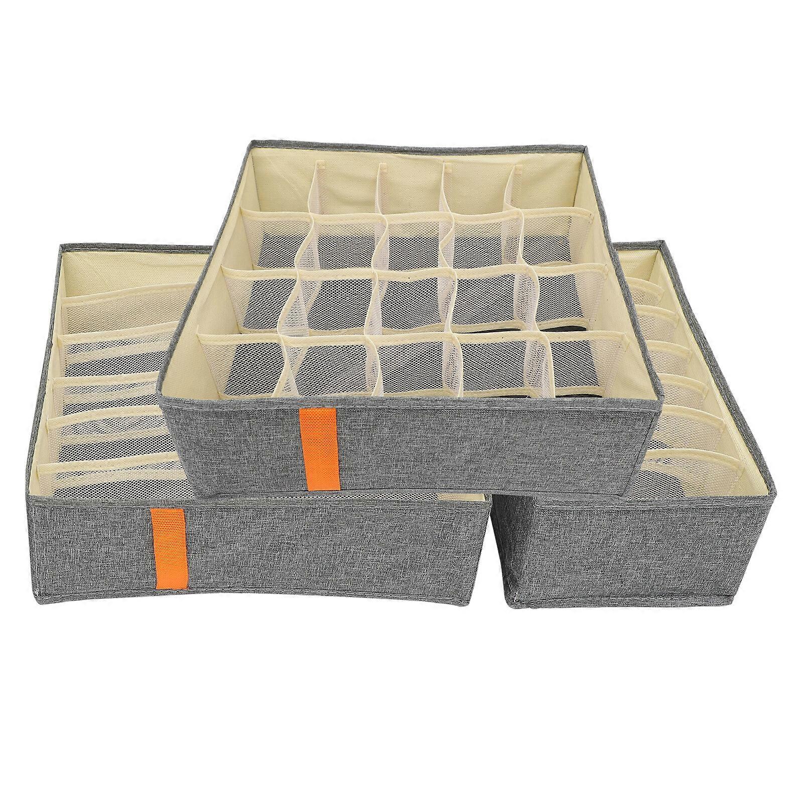 3 قطع الملابس الداخلية درج المنظم جورب المنظم الملابس المنظم درج المنظم