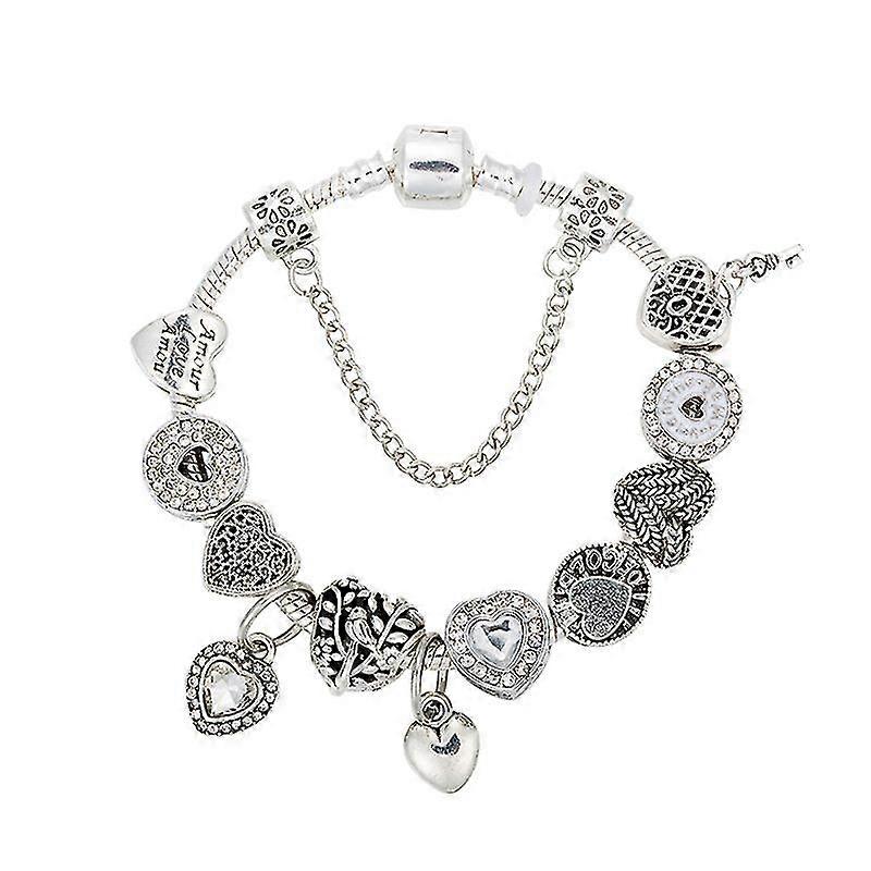 Vanzarea Pulcera Surtidor Crystal Charm Brățări pentru femei Diy Margele Fit