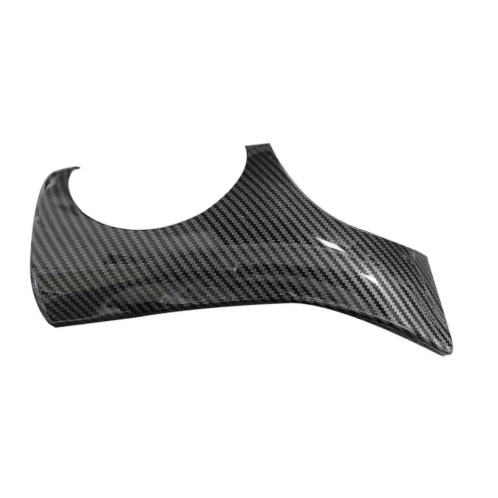 Gla Cla AクラスA200 A220 2015 2016 2017のための車のカーボンファイバーのダッシュボードの運転席側のデコライオンカバー