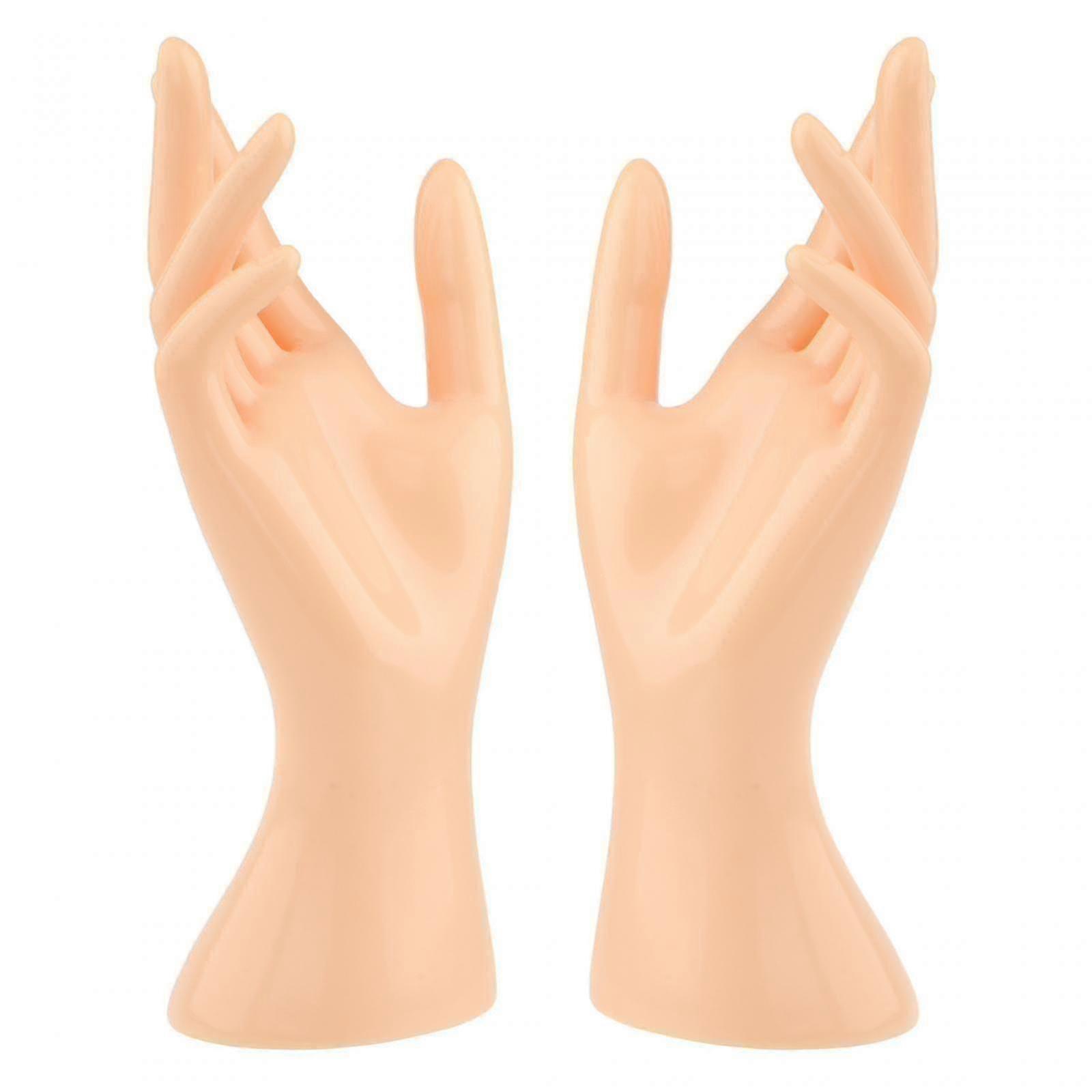 1pair Female Mannequin Hand Multifunctional For Finger Ring Photograph
