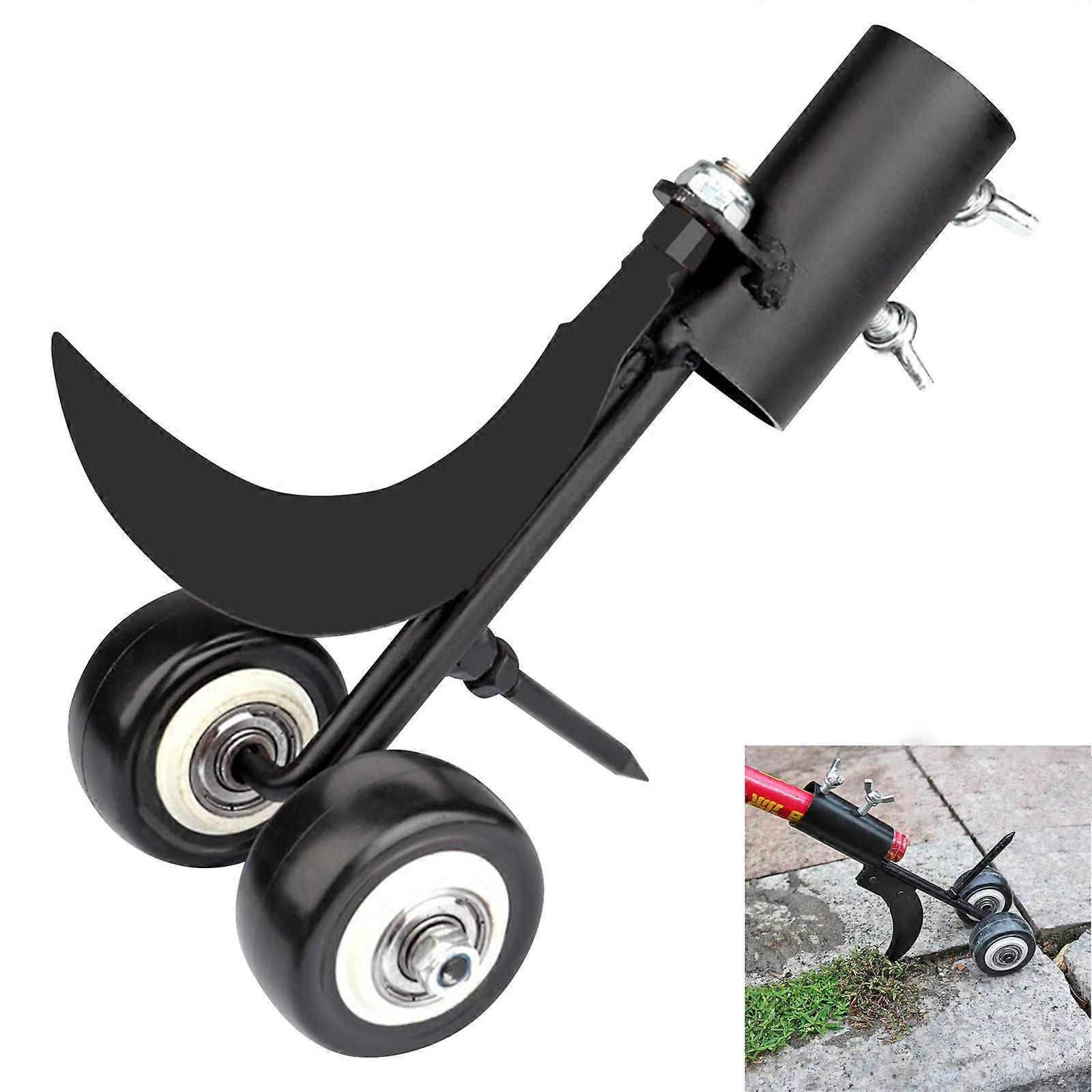 2023 NEW Crevice Weeding Tools with Wheels,Weed Puller Tool with Wheels, Stand Up Weeding Tools