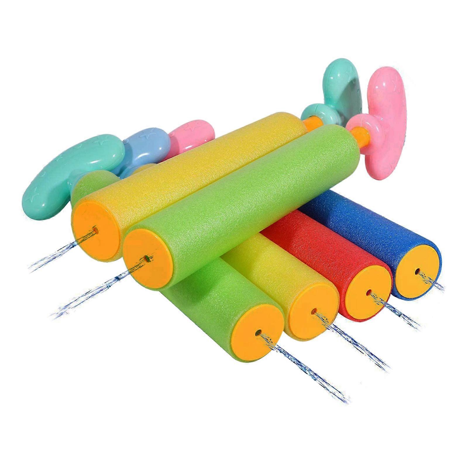 קצף מים בעלי חיים Blaster לילדים, חבילת מסיבת קיץ, אקדחי להשפריץ צבעוניים EVA (6/8 חבילה)