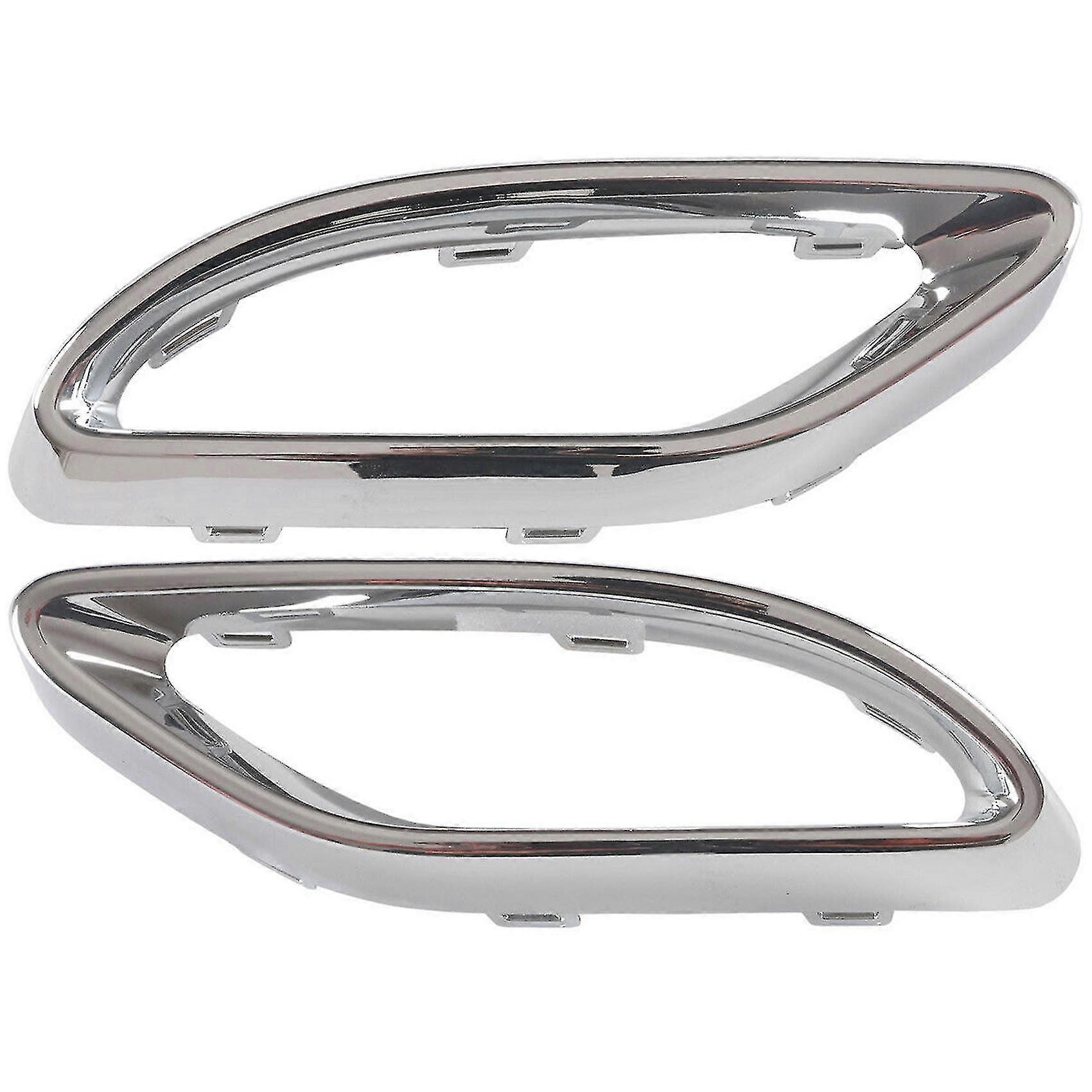 1 Pair Rear Exhaust Pipe Trim Bezel Fit For W177 A W238 E W205 C 2058852221,2058852321 Boris