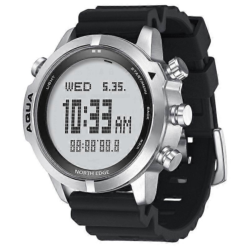 NORTH EDGE Aqua Smartwatch Silver Display