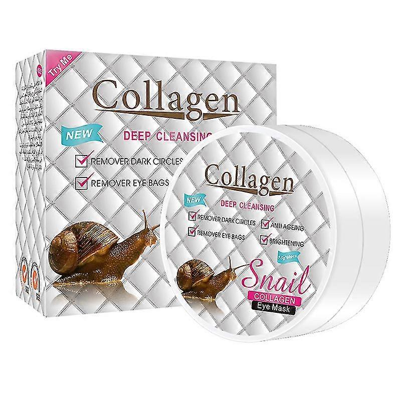 60pcs/set Under Eye Patch Collagen Under Eye Mask Soothes Removes Dark Circles Moisturizes Mh88