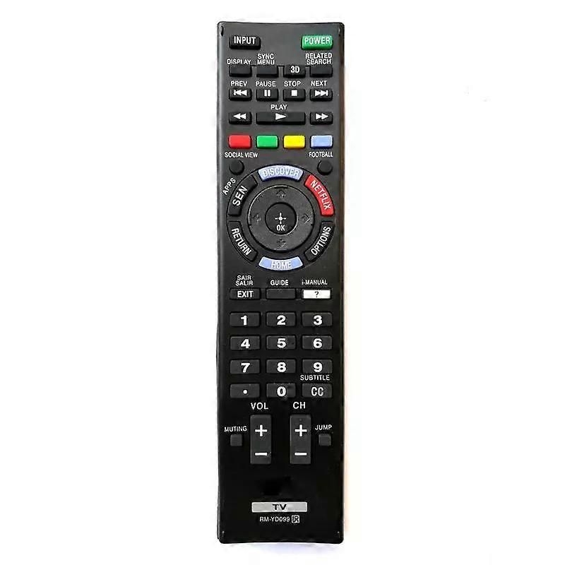 New RM-YD099 Remote Control For SONY LCD LED TV 14927144 KDL50W805B KDL50W807B