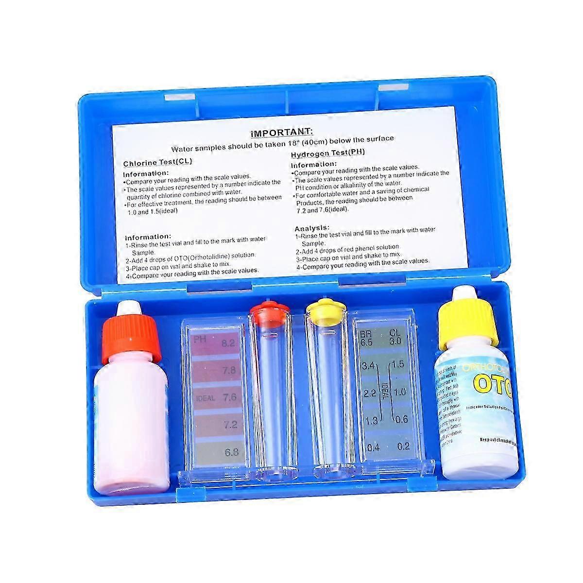 Alkalinity Test Kit Pool Test Reagents Pool Test Reagent Pool Chemistry Test Kit