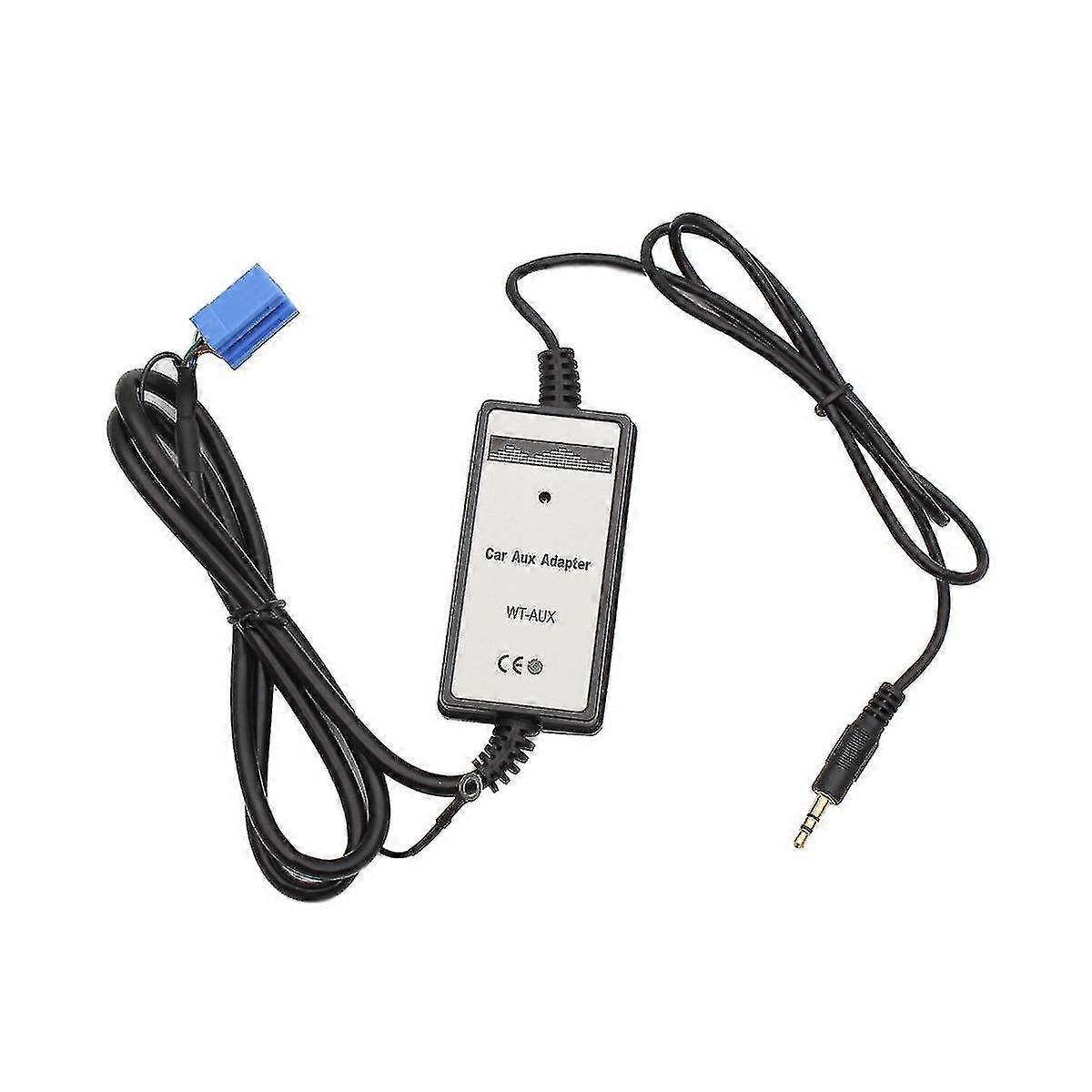 Car Audio Mp3 Aux Adapter 3.5mm Interface Aux Input Cd Changer For A2 A4 A6 A8 8pin