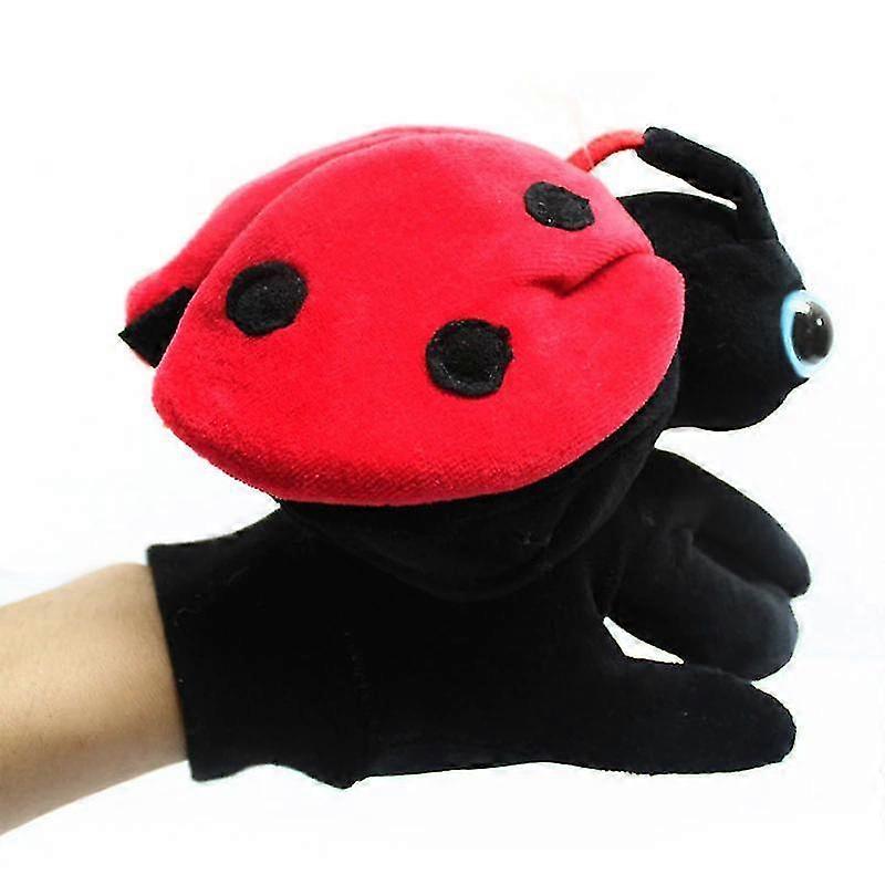 Hand puppet animal ladybug plush toy children's parent-child toy