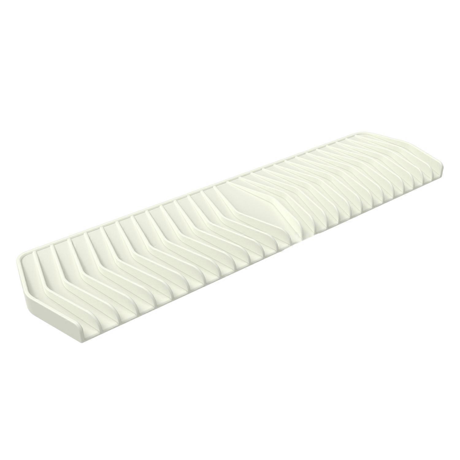 Flexible Silicone Soap Tray with Waterfall Drainage Design Non-slip Multifunctional Soap Dish