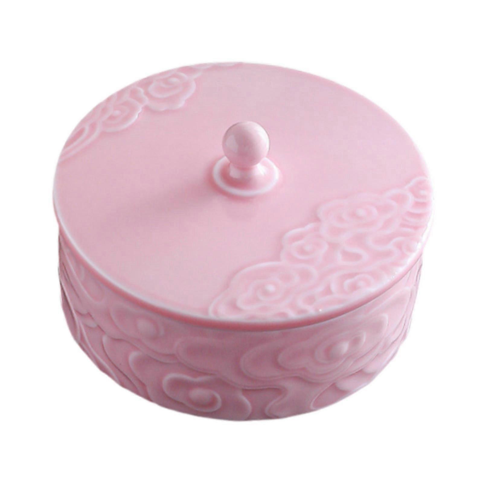 Snack Plate Multipurpose Nut and Candy Serving Tray for Candy Vegetable Nuts Pink