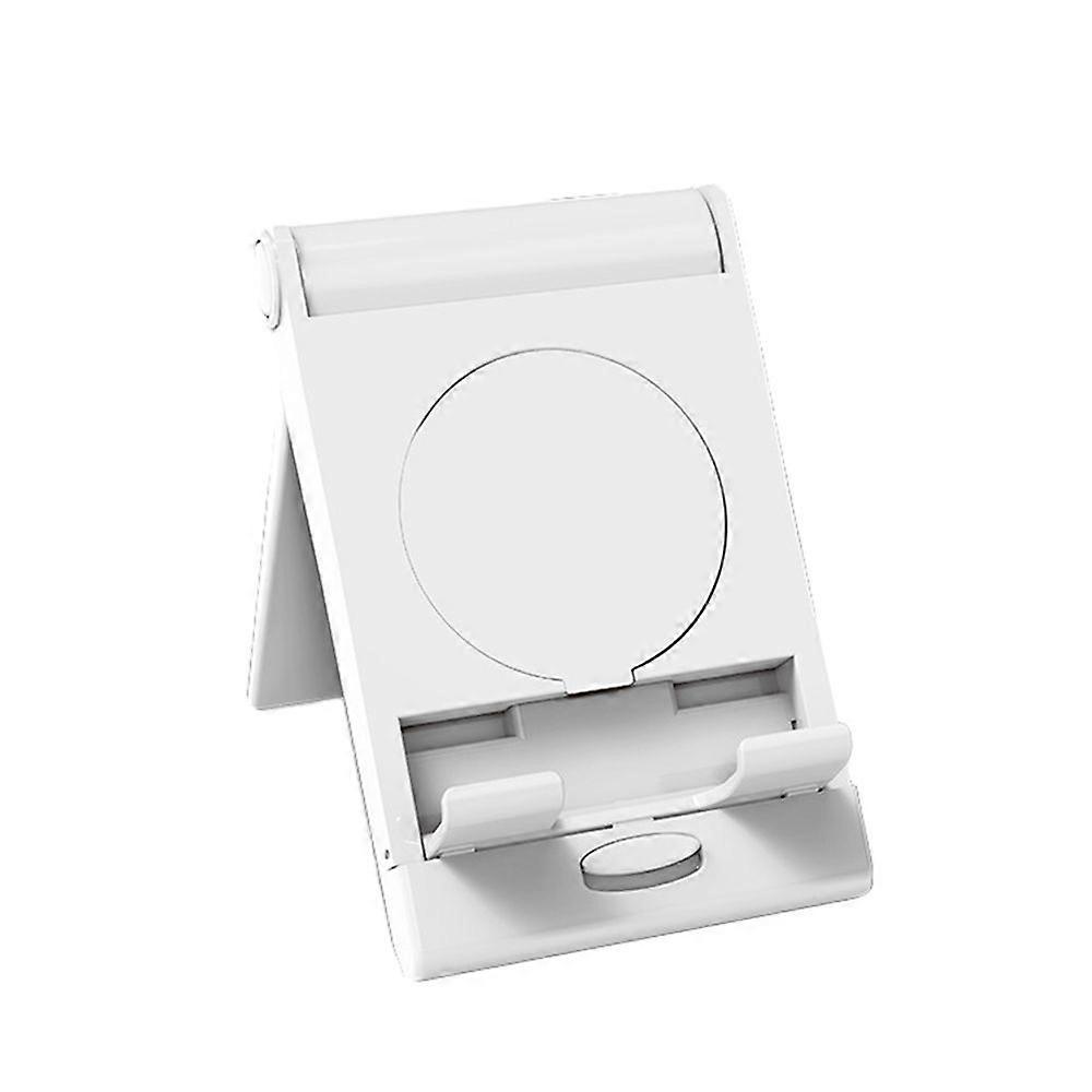 Mobile Phone Holder with Mirror Non-slip Design Compact Size Portable Desktop Cellphone Stand Phone Mount