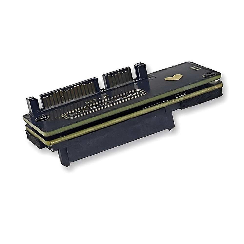 SATA to SAS HDD Adapter Card 6Gbps SATA 3.0 22Pin to SAS 29Pin Expansion Card for SAS 2.5/3.5 Inch