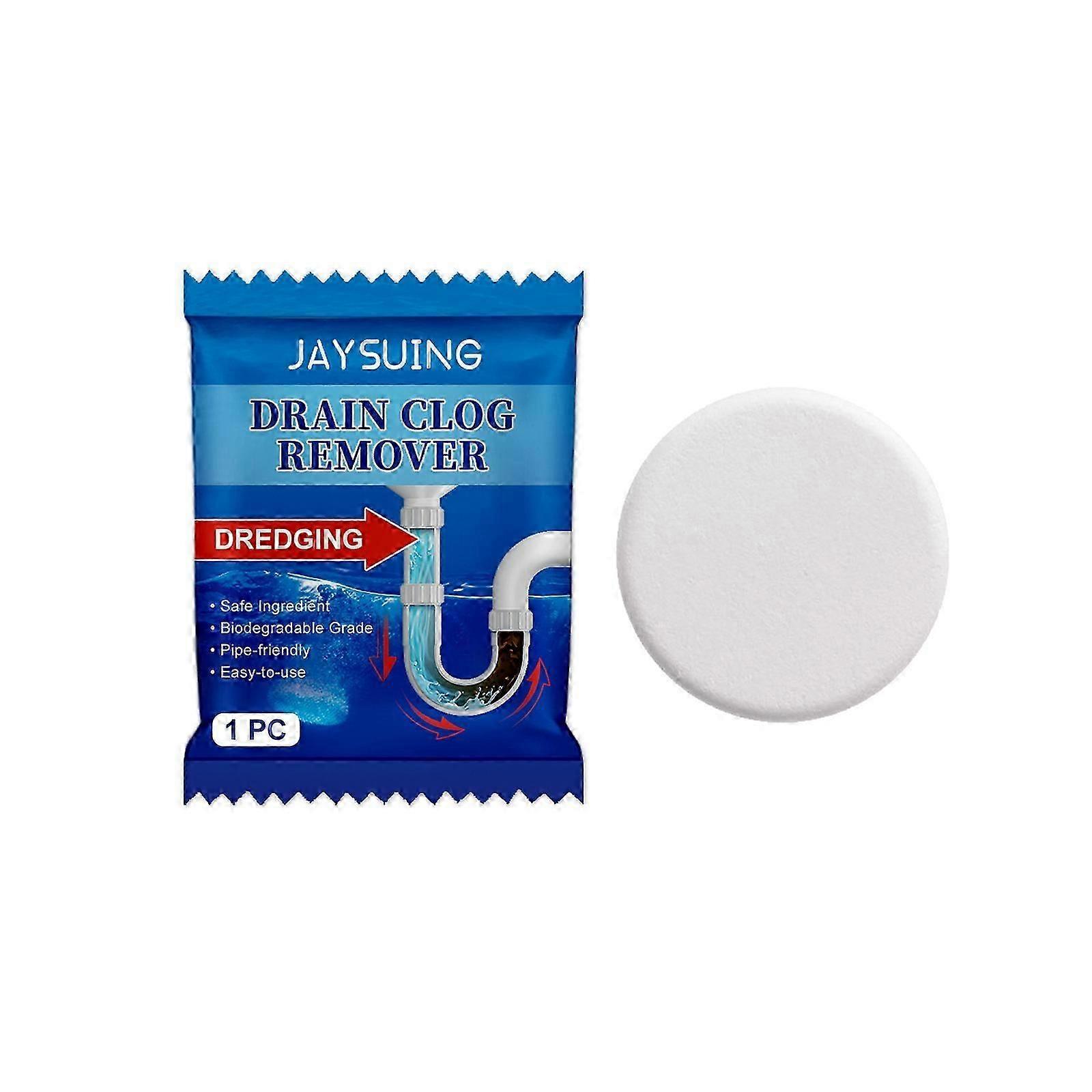 Jaysuing Drain Pipe Blocking Removal Sheet Dredge Drain Pipe Sewer Anti-Blocking Cleaning Odor