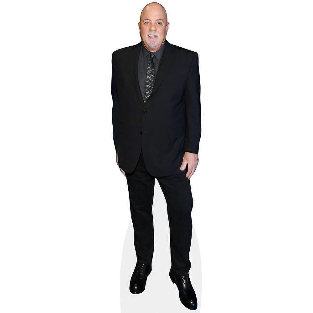 Billy Joel (Black Suit) Cardboard Cutout (lifesize OR mini size). Standee. Stand Up.