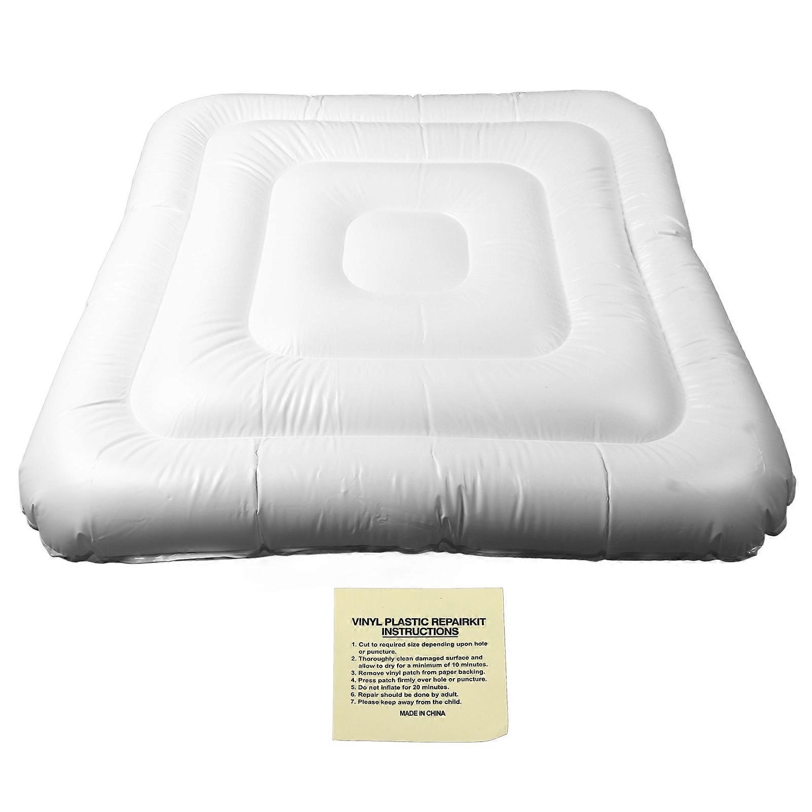 Inflatable Hot Tub Cover for Square Hot Tub, Dustproof and Rainproof, Insulated and Energy Saving, 1.3m