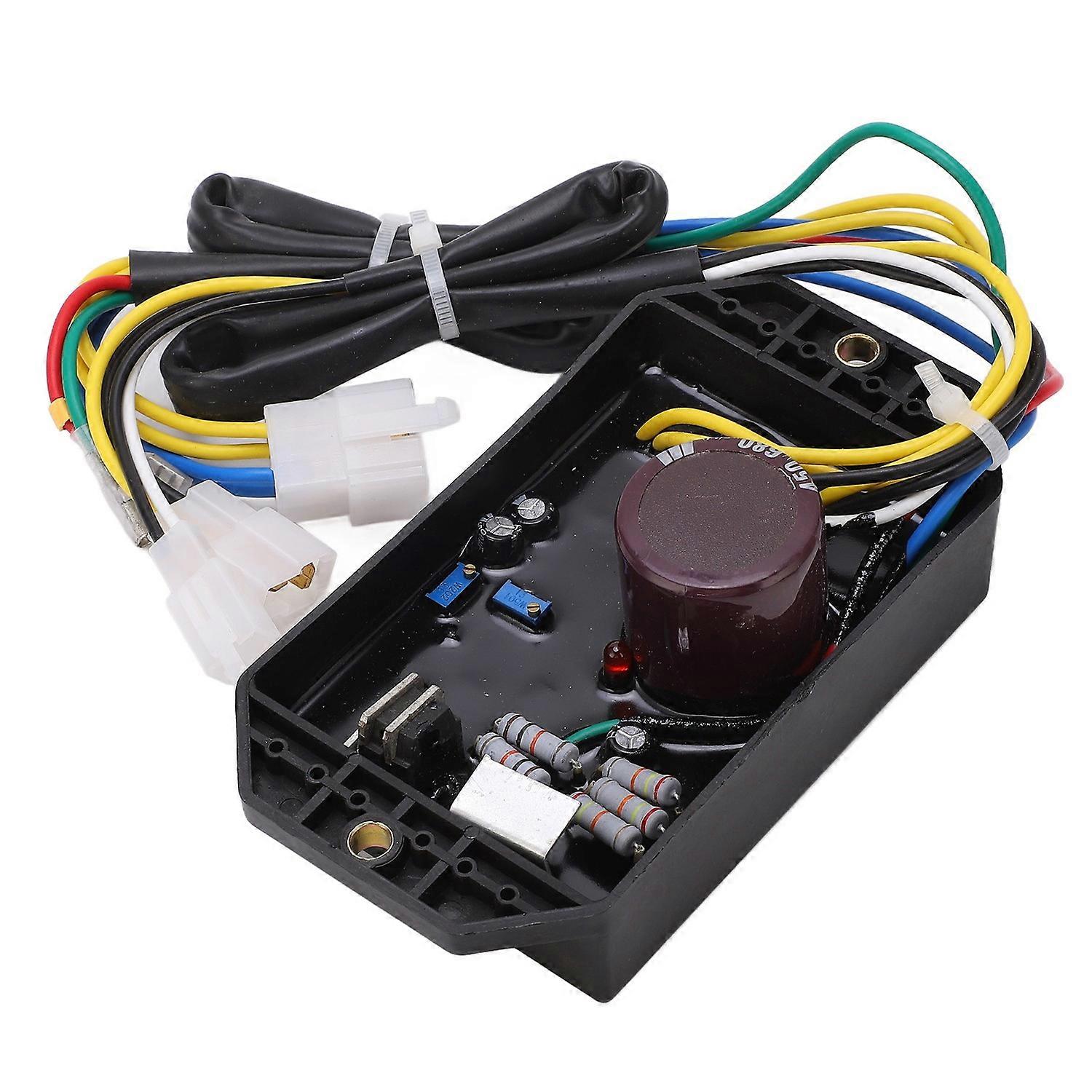 Generator Voltage Regulator Automatic AVR 185‑260V 1 Phase PID Adjustment for Car