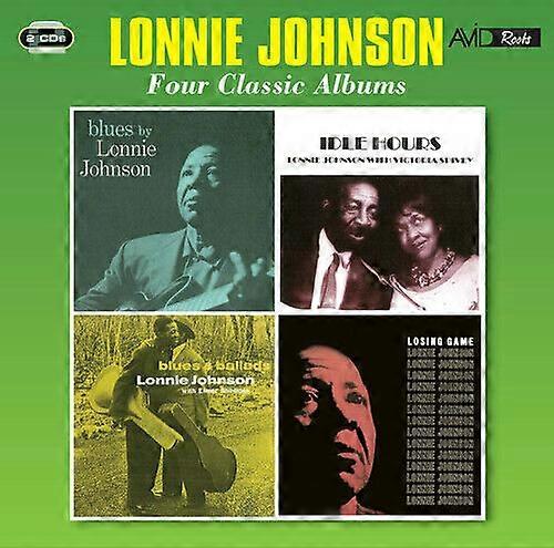 Lonnie Johnson Four Classic Albums CD 2 discs (2016) NEW