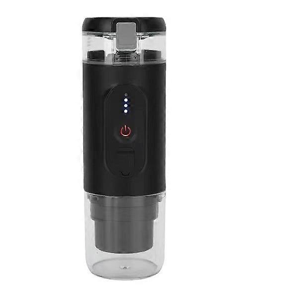 Espresso Maker - USB Charging, Compatible with Capsules & Coffee Powder