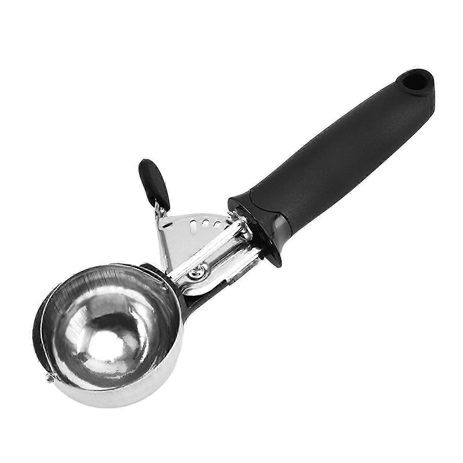 Ice Cream Scoop High Hardness Smooth Stainless Steel Kitchen Tools Fruit Scooper For Restaurants
