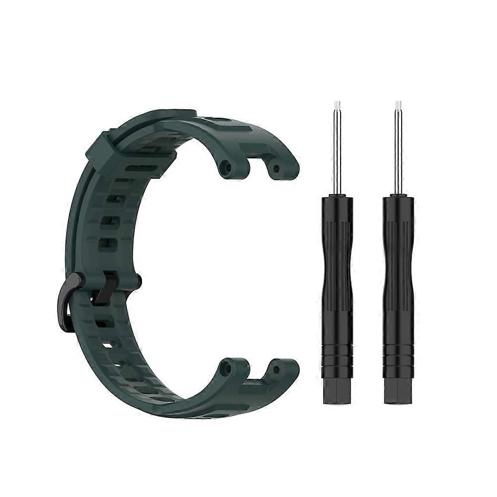 Silicone Replacement Band for Amazfit T Rex Smartwatch Soft Breathable Strap Install Tools