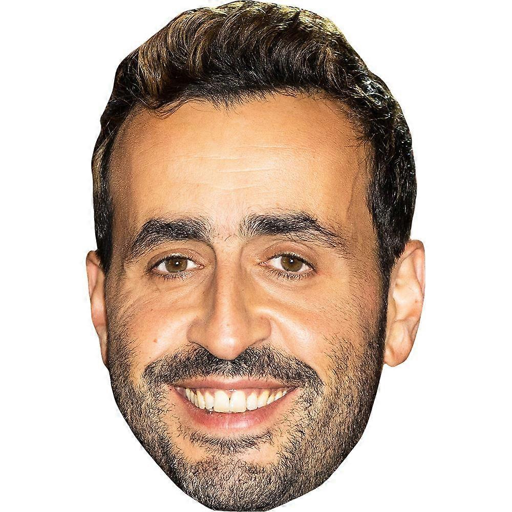 Jonathan Cohen (Smile) Celebrity Mask, Flat Card Face