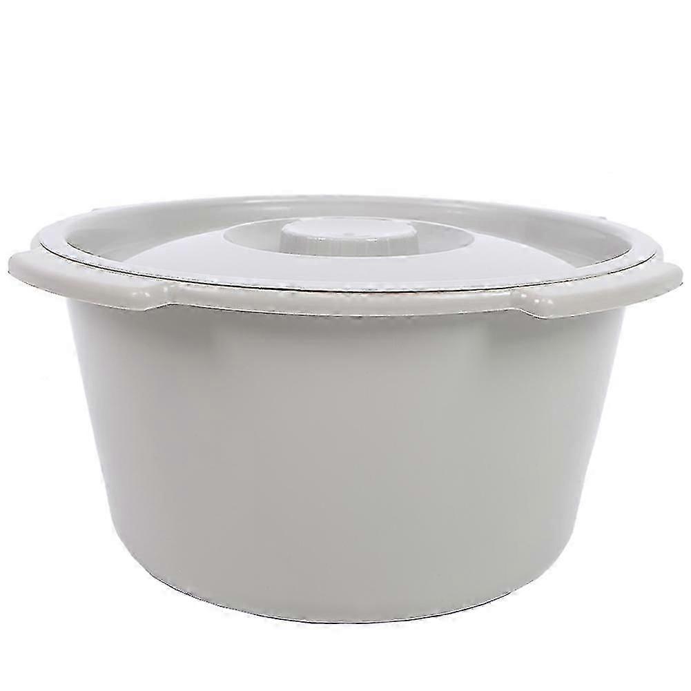 Commode Pail Bärbar Förtjockning Commode Pail Toalettstol Hink För Den Äldre Moder