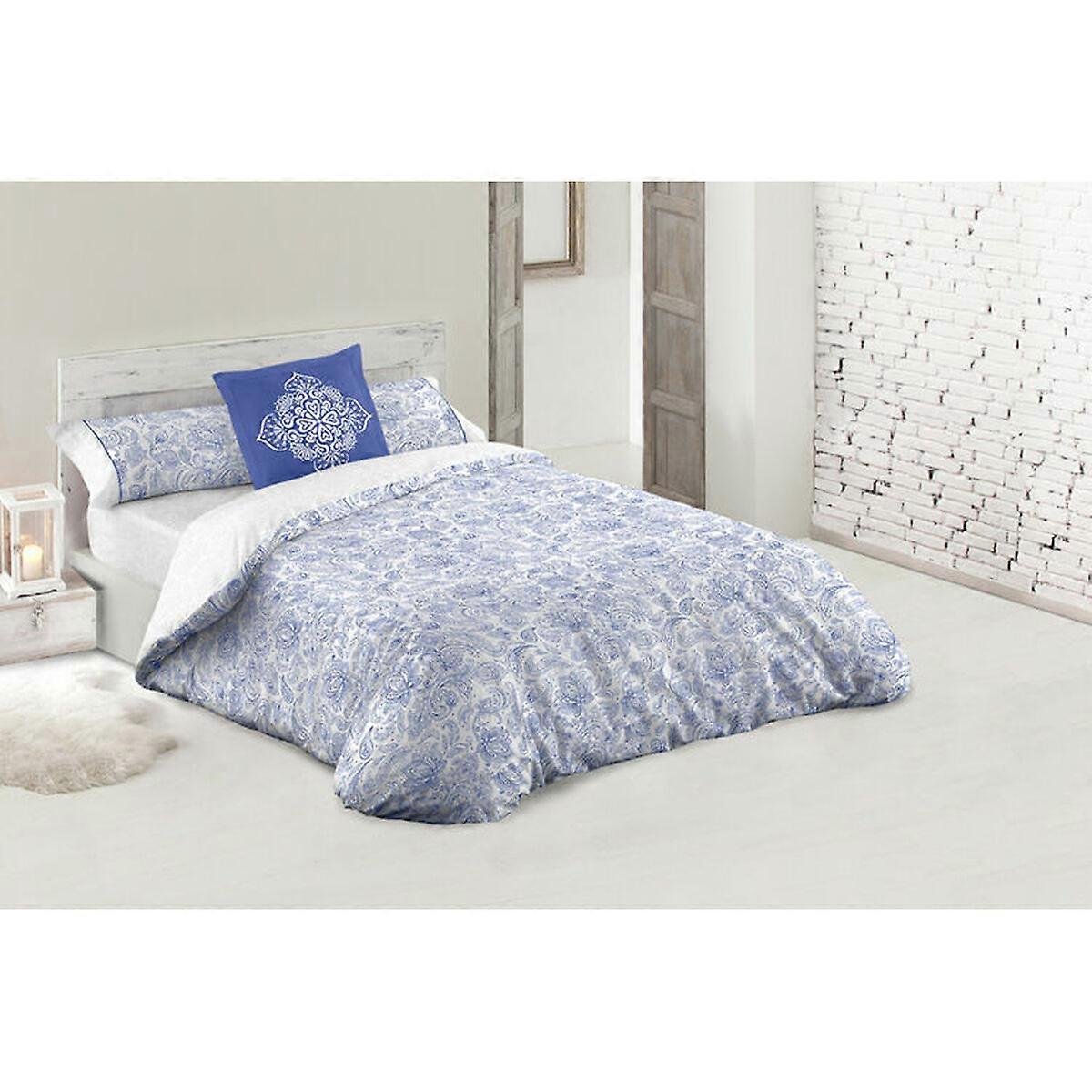 Duvet cover set Hosteline AZAHAR Blue Double 2 Pieces