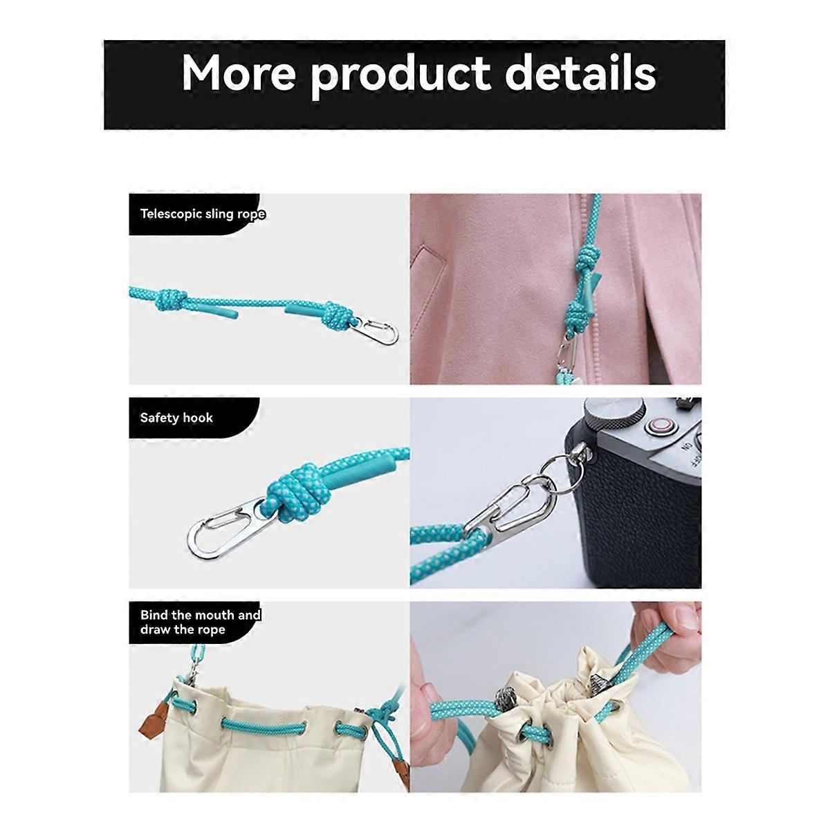 Camera Bag Small Insert for Photography Lens Bag Pouch DSLR Camera Case with Shoulder Strap Liner Ba