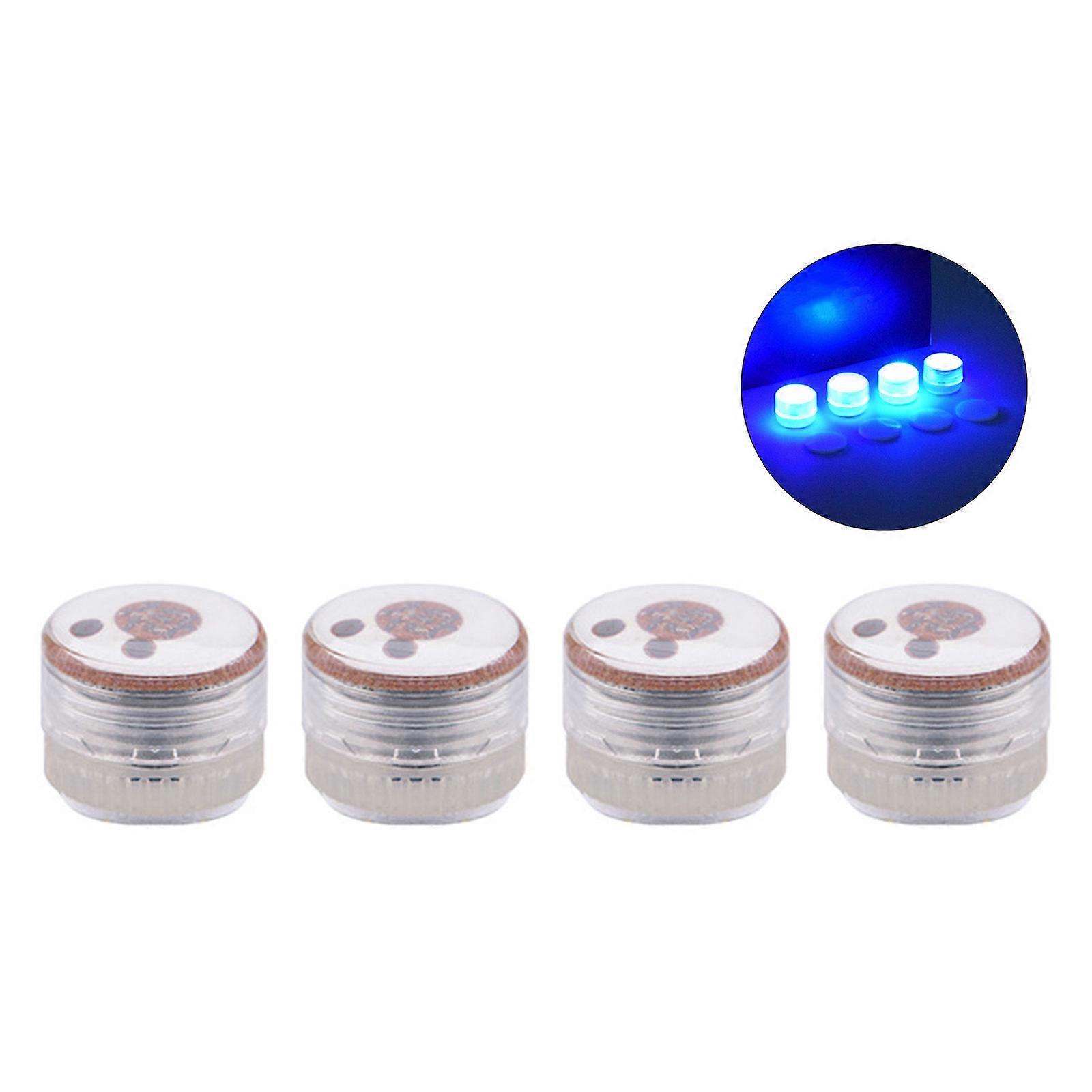4Pcs LED Anticollision Lumière stroboscopique Clignotant Led Lumières stroboscopiques pour l’air 2 Drones Avion Avertissement Signal Lumières Bleu Stable