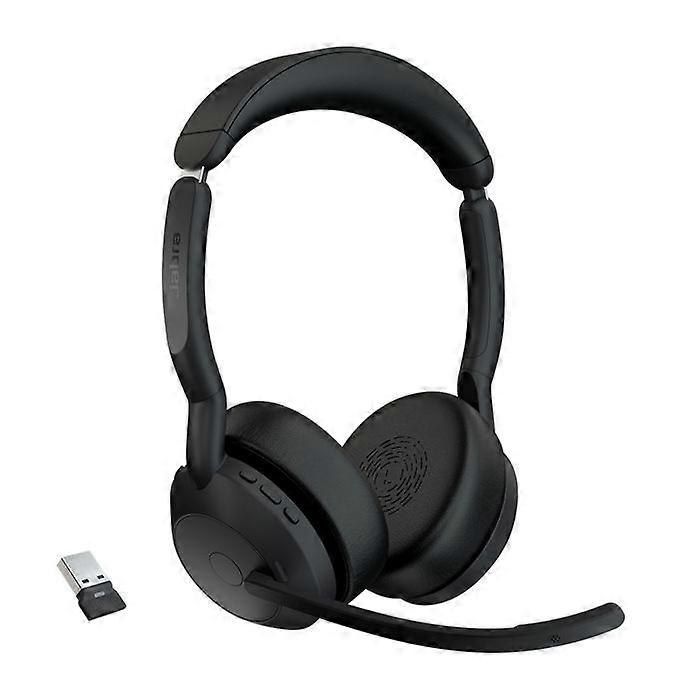 Jabra Evolve2 55 UC Stereo - Casque - supra-auriculaire - Bluetooth - sans fil - suppression active
