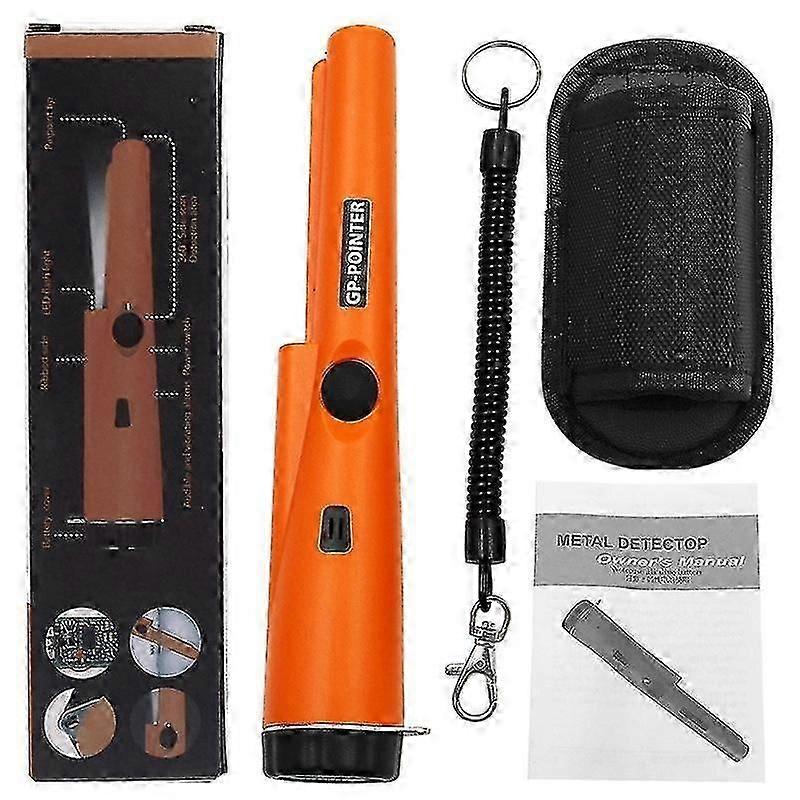 IP66 Waterproof Pro-Pointer Pinpointer Metal Detector Underground Pinpointer Pinpoint Orange