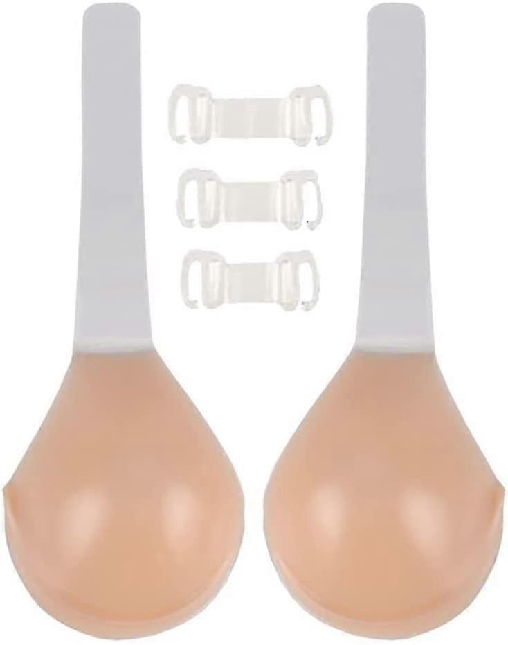 Invisilift Bra Silicone Adhesive Lift Bra Push Up Conceal Lift Bra For Women_Lucky_B